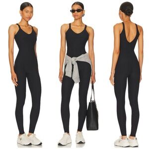 $140 YEAR of OURS SOLDOUT BLACK GREY JUMPSUIT ALO YOGA JOAH BROWN LULULEMON TALL